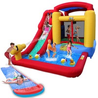 Inflatable Water Slide Jumping Castle Pool Bouncer Trampoline Kids Splash Toy A1