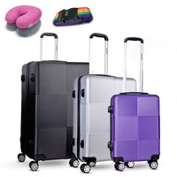 3pc Luggage Suitcase Trolley Set TSA Travel Carry On Bag Hard Case