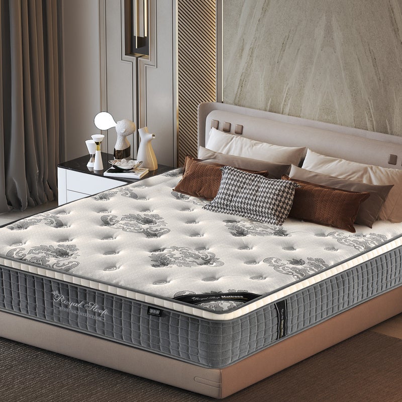 Queen Double King Single Mattress Bed Euro Top 9 Zone