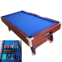 8ft MDF Pool Billiards Snooker Table & Accessories