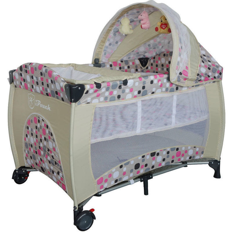 Baby Travel PortaCot Playpen w/ Carry Bag in Beige Buy Portacots 188132