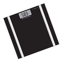 Digital Health Body Fat Analyser Scale in Black