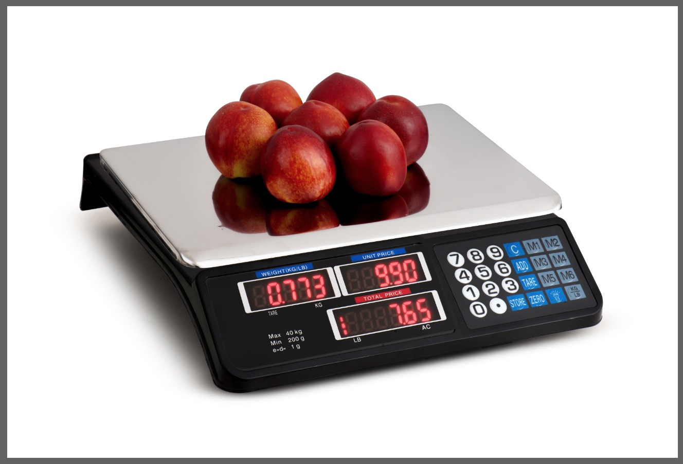 Electronic Digital Kitchen Scale Commercial Shop computing scales 40KG