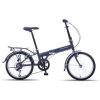 ProGear Nomad Folding Bike Bicycle 20in Grey/White