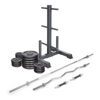 120kg Cast Iron Weightset with Weight Tree