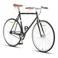 Fixie 700c x 53cm Pearl Black