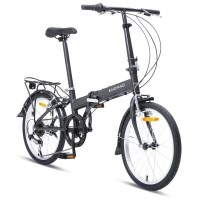 Nomad Folding Bike 20in Grey