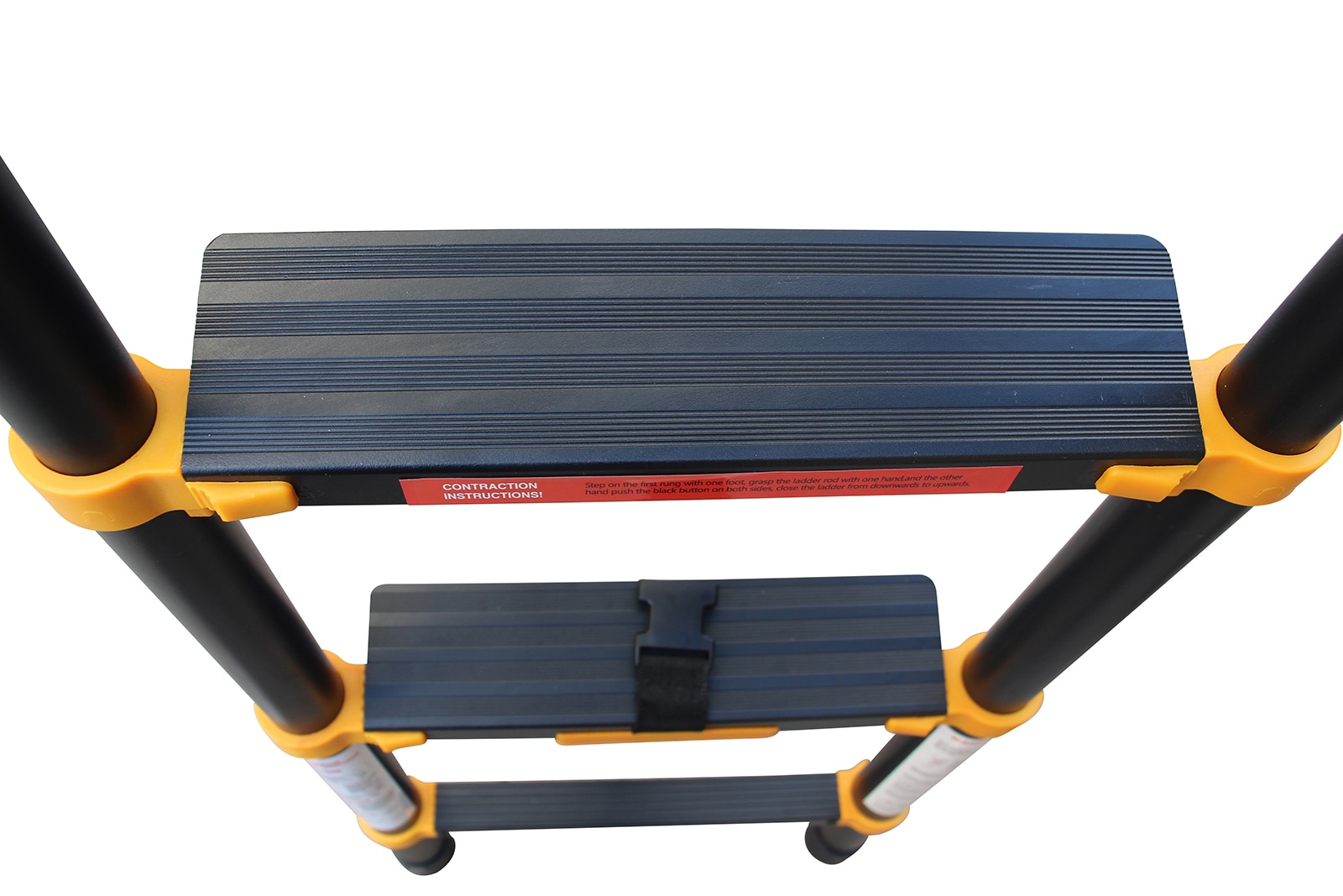 1.9m Folding Ladder Multipurpose Foldable Adjustable Telescopic Step