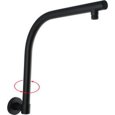 shower swivel gooseneck mounted arm