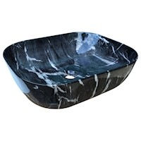 485*395*145mm Bathroom Rectangle Above Counter Ceramic Wash Basin