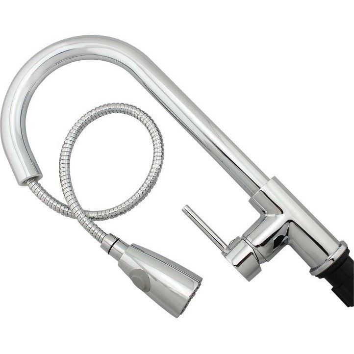 Gooseneck 360 Swivel Pull Out Kitchen Mixer Tap Buy Kitchen Taps 121435