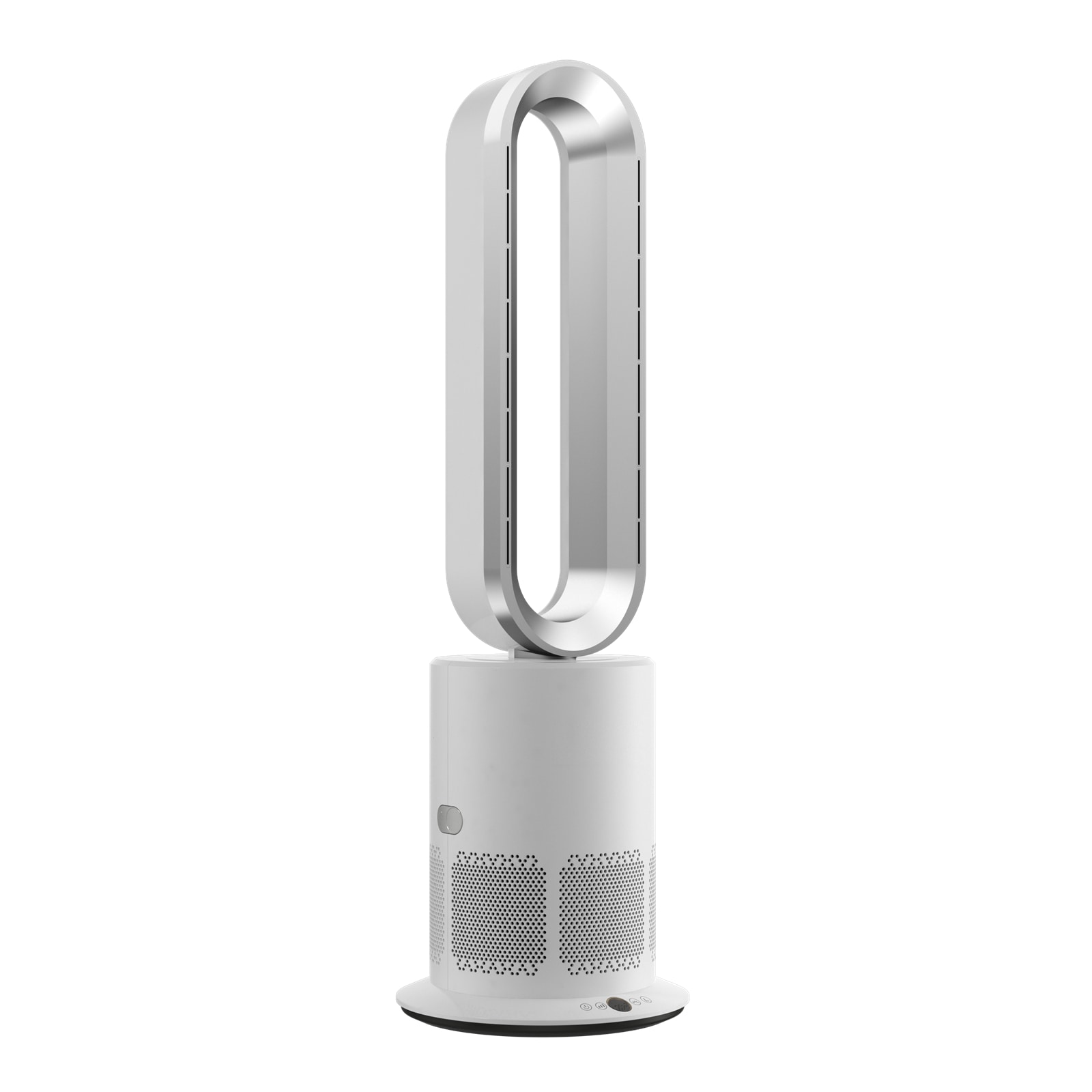 ANGELO Floor Cool Heat Bladeless Fan Air Purification Remote Control 9h Timer 10 Speeds | Buy Tower Fans - 1707787