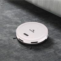 MyGenie Pet Smart Robotic Vacuum Cleaner App-Controlled Wi-Fi White White