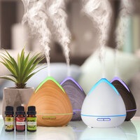 Essential Oils Ultrasonic Aromatherapy Diffuser Air Humidifier Purify 400ML