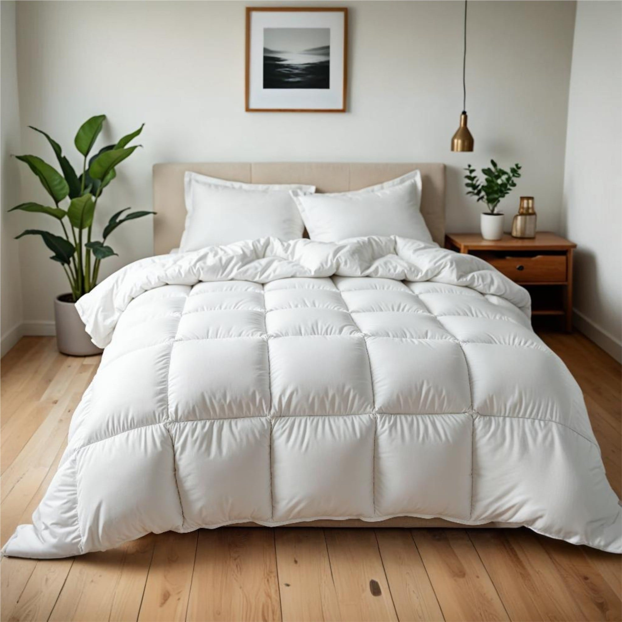 500GSM Soft Goose Feather Down Quilt Duvet Doona 95 Feather 5 Down