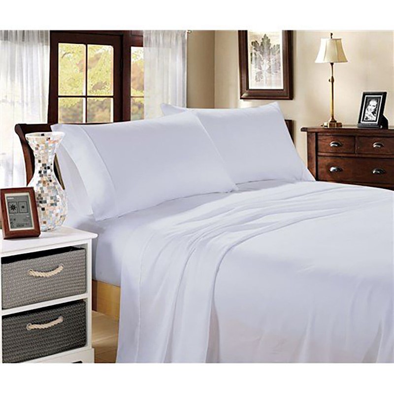 Ddecor Home 1000TC Super Soft Cotton Polyester Blend Sheet Set KING