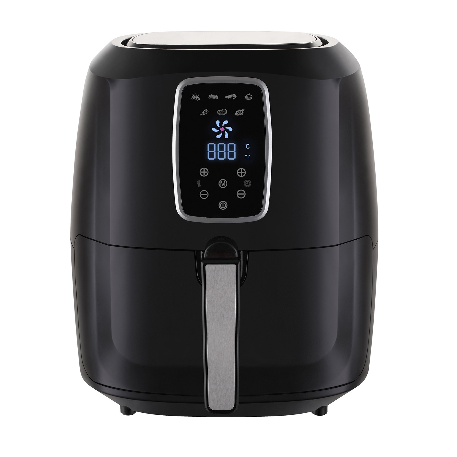 kitchen couture airfryer 7l black