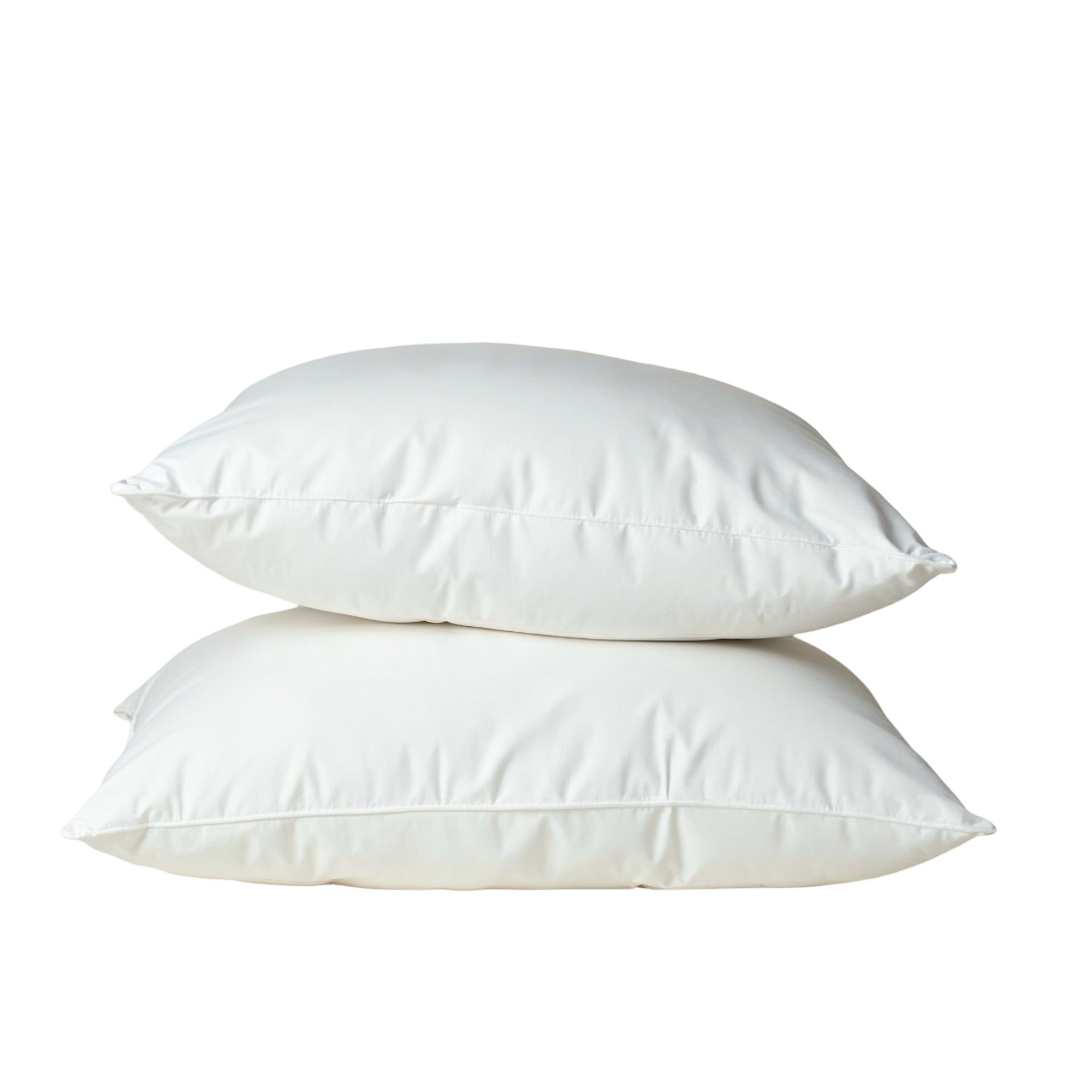 Royal Comfort Goose Down Feather Pillows 1000gsm 100 Cotton Cover