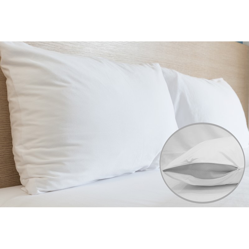Renee Taylor Comfortzip 3 In 1 Pillow Twin Pack Soft Medium Firm