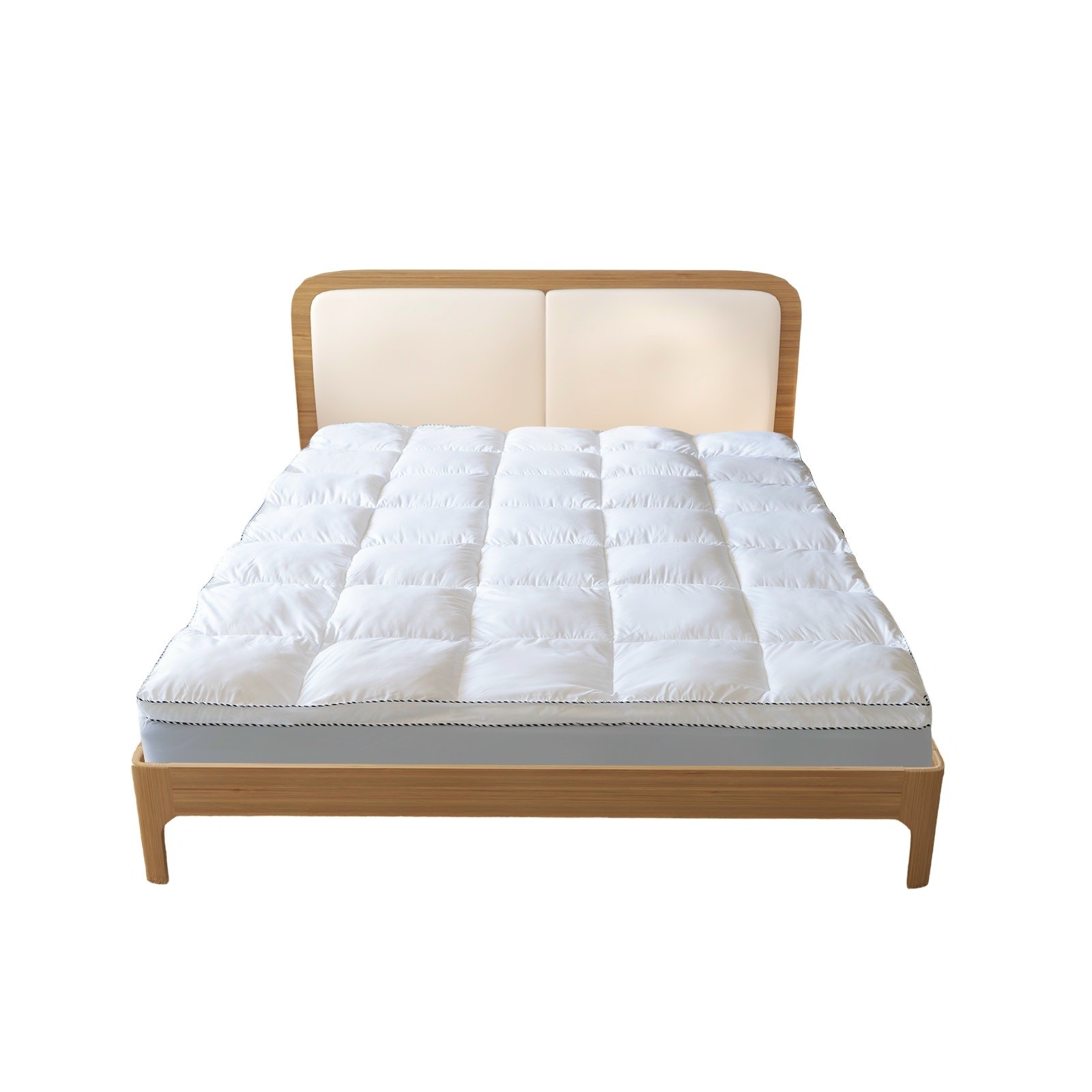 Royal Comfort 1000gsm Luxury Bamboo Fabric Gusset Mattress Pad