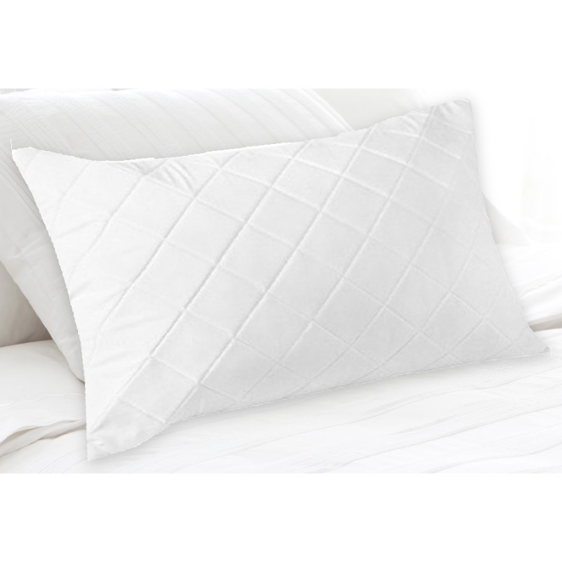 King Size Fibre and Cotton Quilted Pillow Protector Buy Pillow