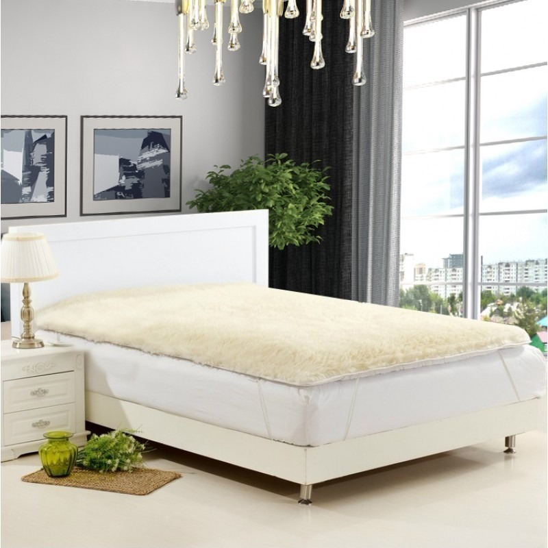 Queen Size Strap Fitted Cotton and Wool Underlay Buy Queen Mattress