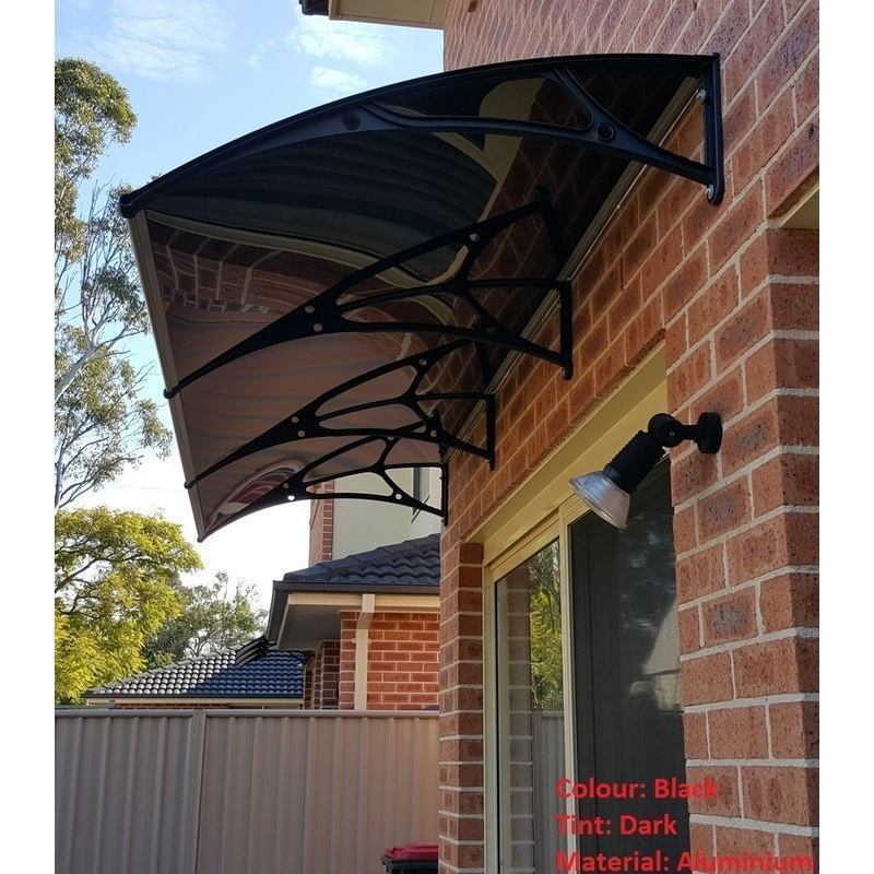 Large Polycarbonate  Outdoor Awning  3 09m x 0 8m Buy Door  