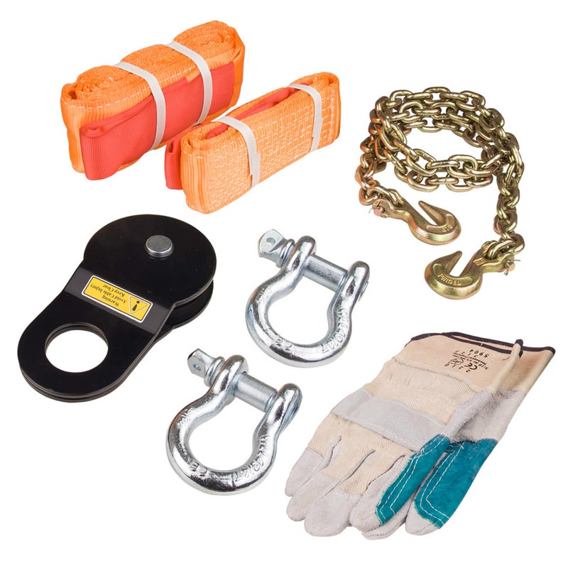 Winch Recovery Kit 8PCS Buy 4WD Recovery Tools 9352338005297
