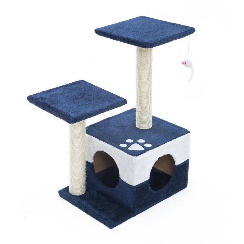 Cat Tree Scratcher MONO 69cm - BLUE | Buy Cat Scratching ...