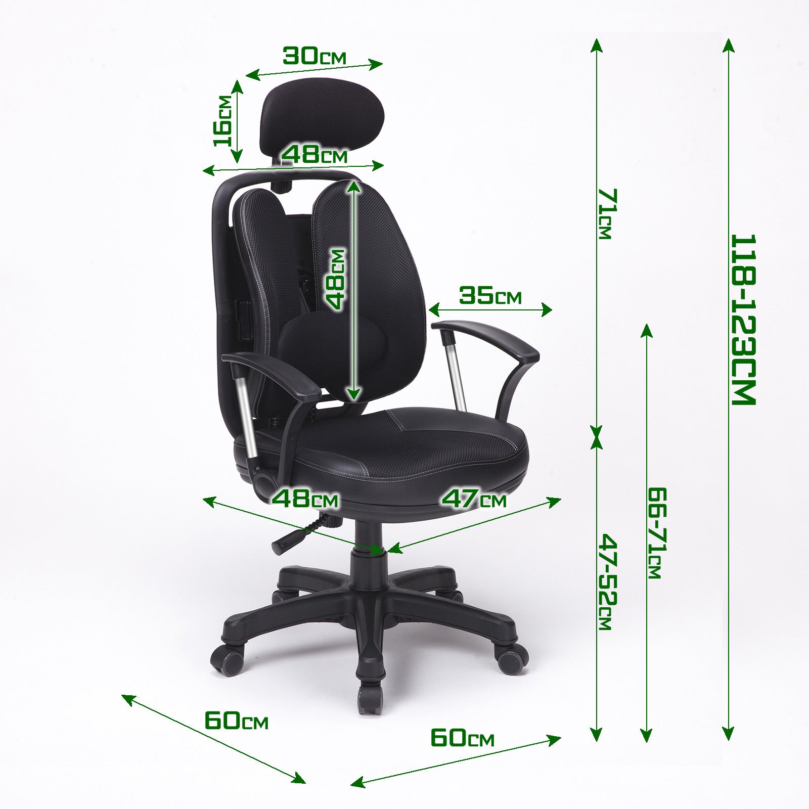 Korean Office Chair SUPERB - BLACK | Buy Office Chairs ...