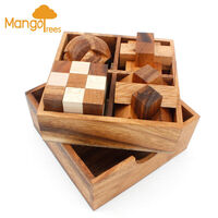 4 Puzzles Deluxe Gift Box Set #3