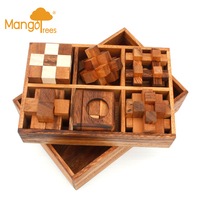 6 Puzzles Deluxe Gift Box Set #4
