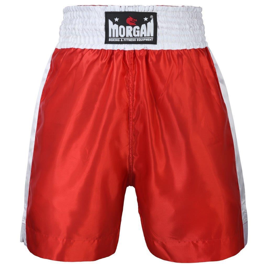 White MORGAN Boxing Muay Thai MMA Trainning Singlet