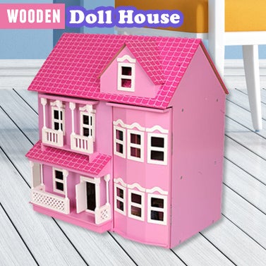 pink victorian dollhouse