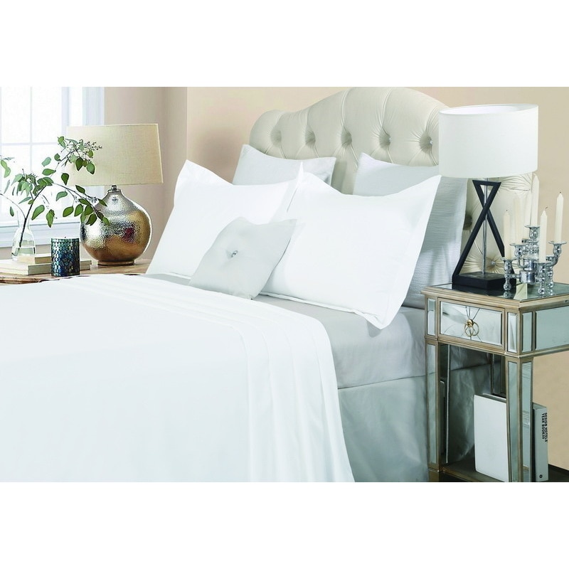 Super King Cotton Quilt Cover Set in White 1500TC Buy Super King Cover Sets 203101