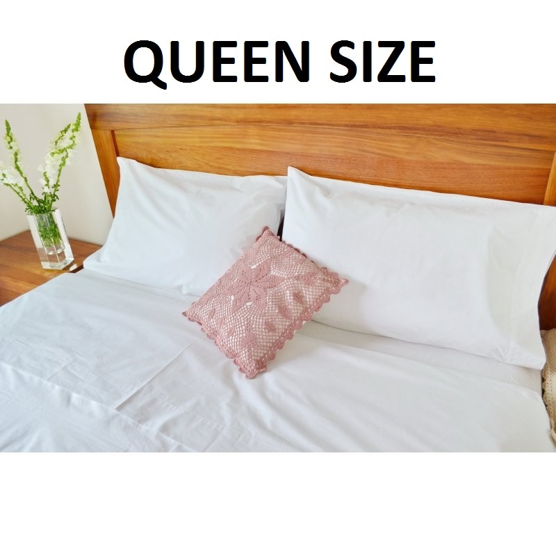 Egyptian Cotton Percale White Queen Bed Sheet Sets Buy Queen Sheets