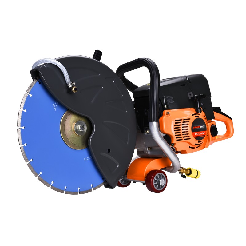 75CC Petrol Demolition Saw Concrete Cut Off Wet Demo Cutter Road Brick