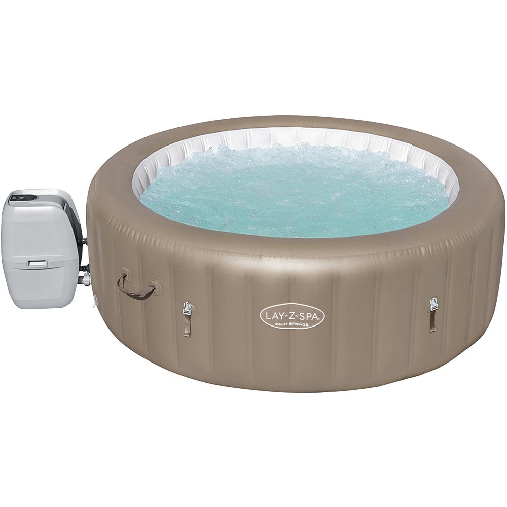 Bestway Inflatable Spa Hot Tub Lay Z Outdoor Pool Portable Jacuzzi 4-6 ...