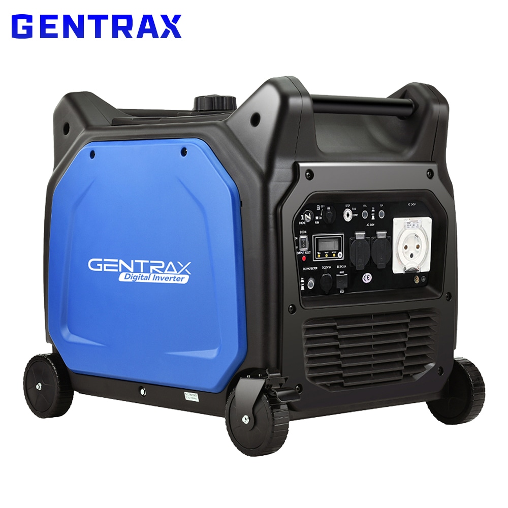 GenTrax Inverter Generator 6.0KW Max, 5.5KW Rated, Pure Sine, Remote