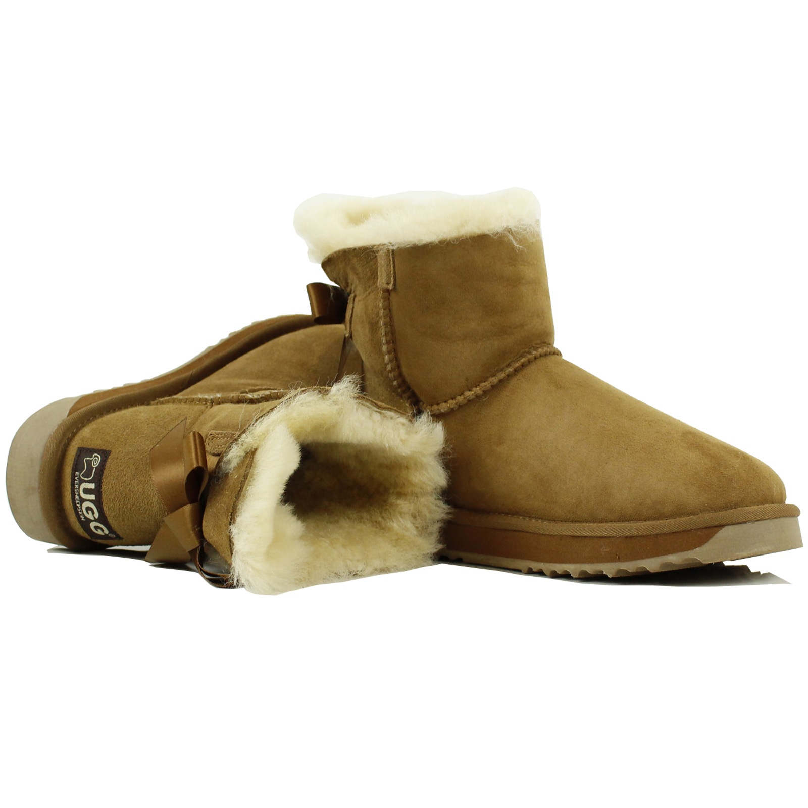 uggs with ribbon laces