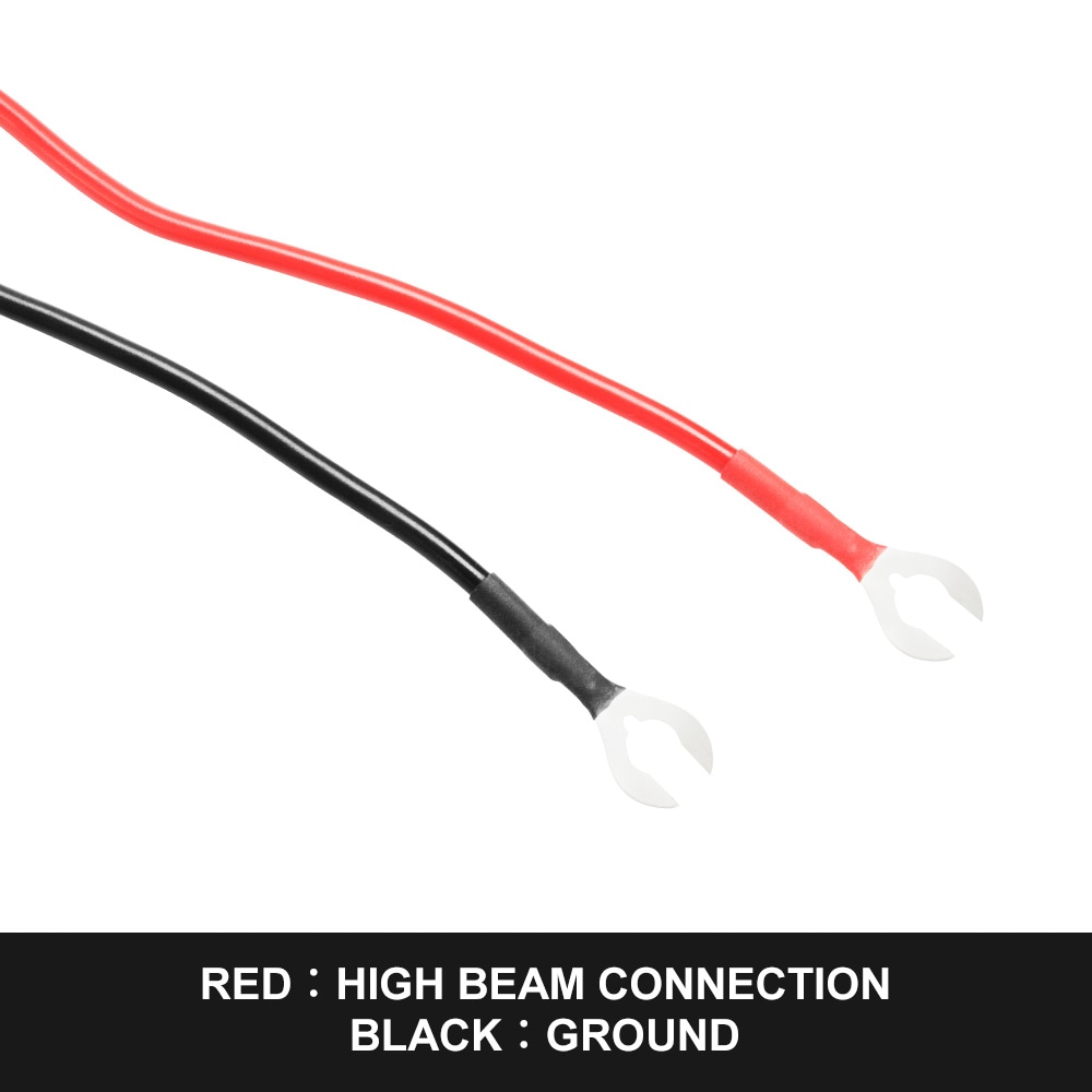 Led Wiring Loom Harness Kit W Rocker Switch Driving Light