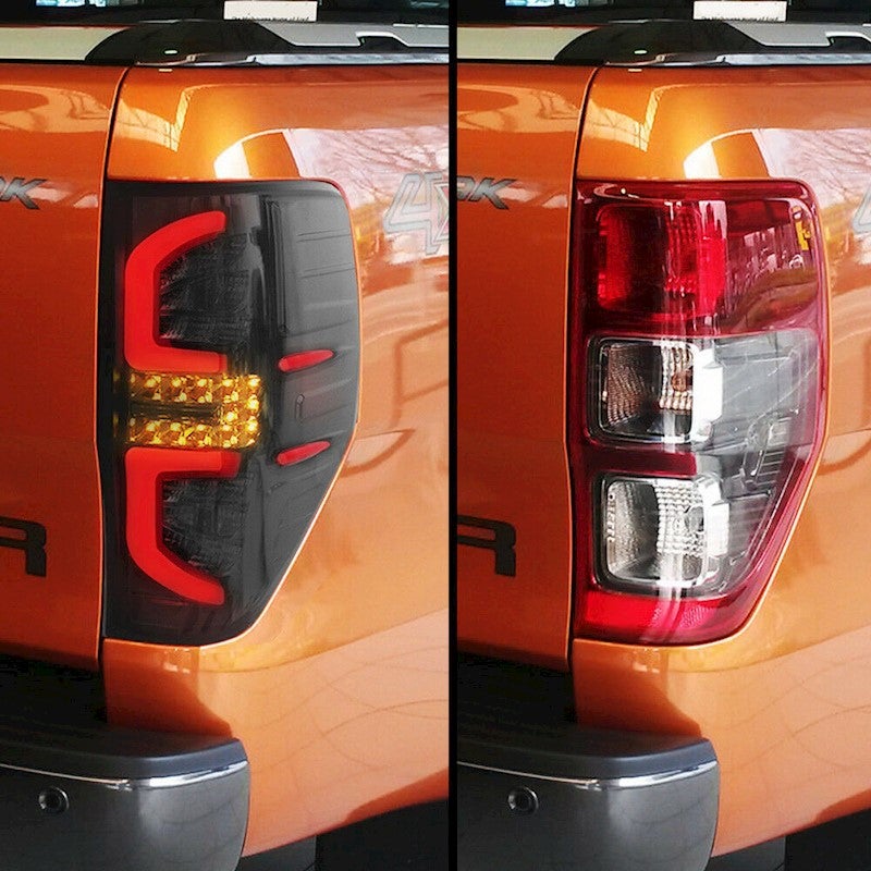 Pair Smoked LED Tail lights For Ford Ranger PX MK MK2 T6 T7 T8 20122019 Buy Headlights, Tail