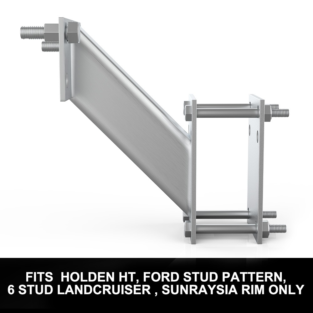 Spare Wheel Carrier Bracket Tyre Holder Galvanised Trailer Caravan Boat