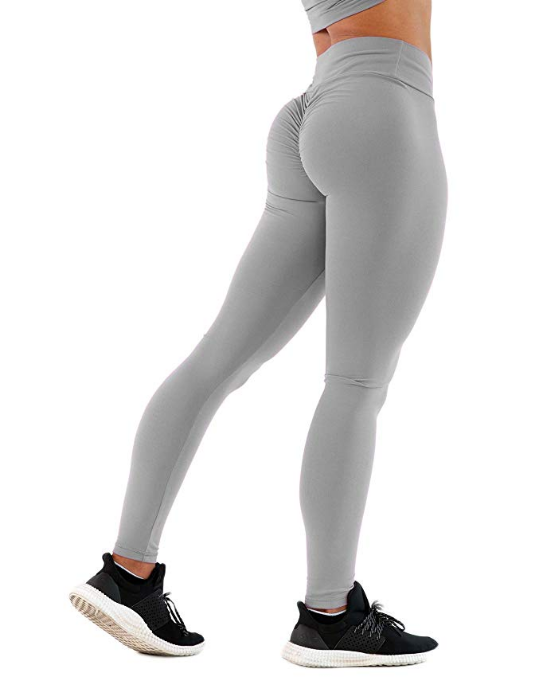 Womens Anti-Cellulite Scrunch Booty Yoga Workout Leggings Butt Lifting  Bubble TIK tok Stretch High Waist Pants - Walmart.com