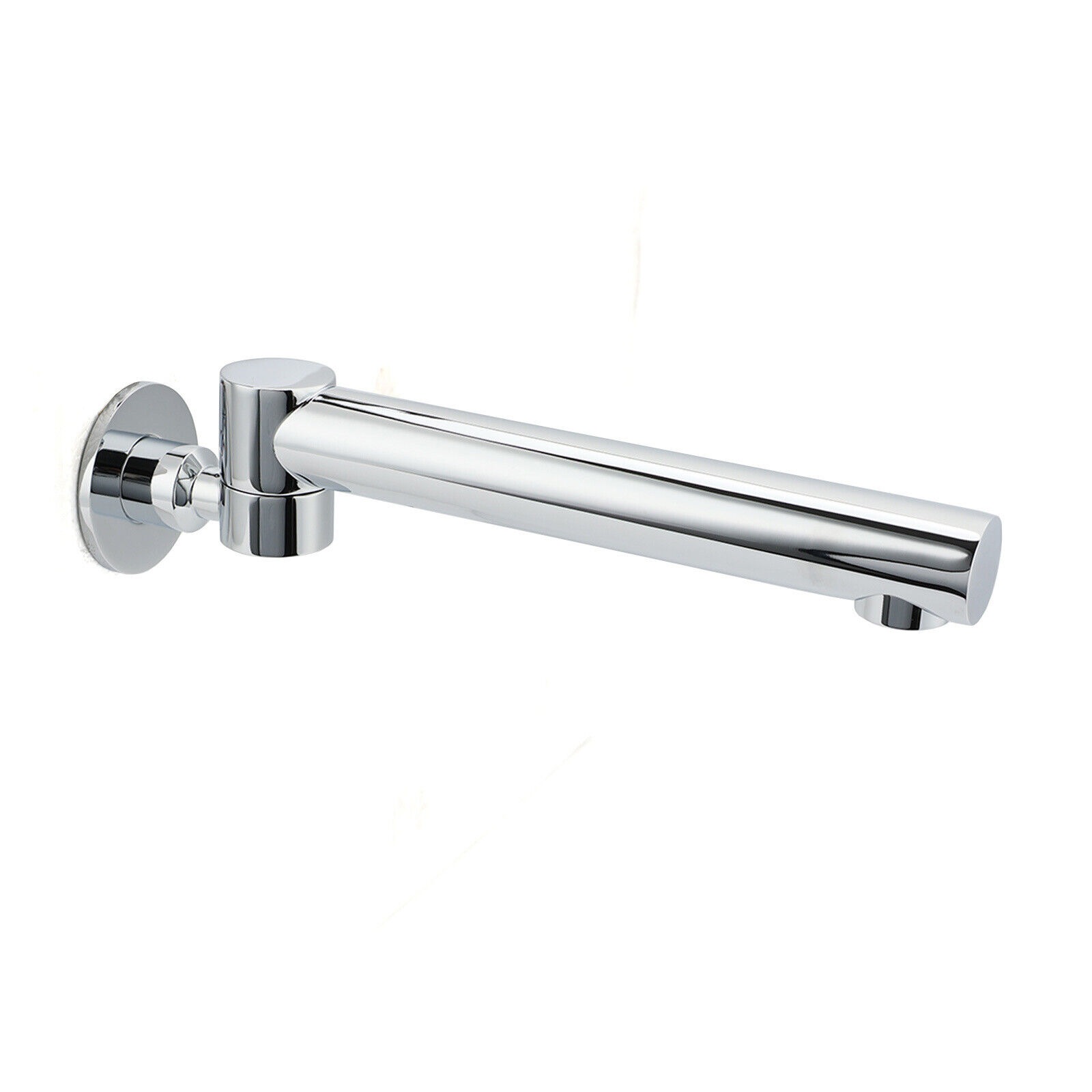 Round Basin Wall Mount Spout Faucet Outlet 180° Swivel CHROME Brass Bath Tub Tap Buy Basin