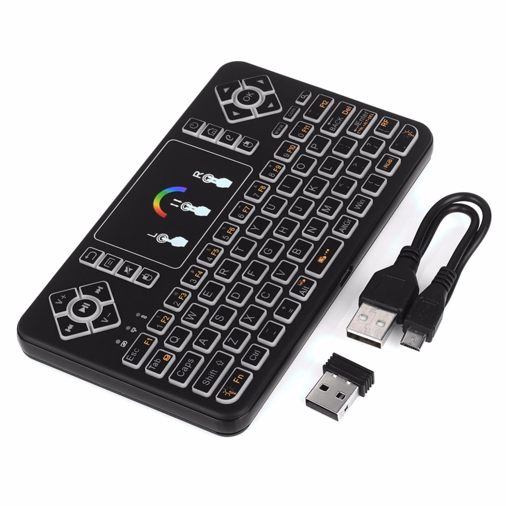 2 4GHz MINI WIRELESS KEYBOARD TOUCHPAD COMBO RECHARGEABLE 2 4GHz MINI WIRELESS KEYBOARD TOUCHPAD COMBO RECHARGEABLE
