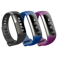 Bluetooth V4.0 Fitness Band Watch 0.96" Oled Heart Rate Blood Oxygen Ip67