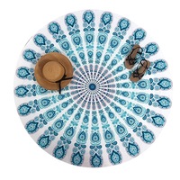 TODO Luxury Edition Chiffon Digital Print Beach Throw Yoga