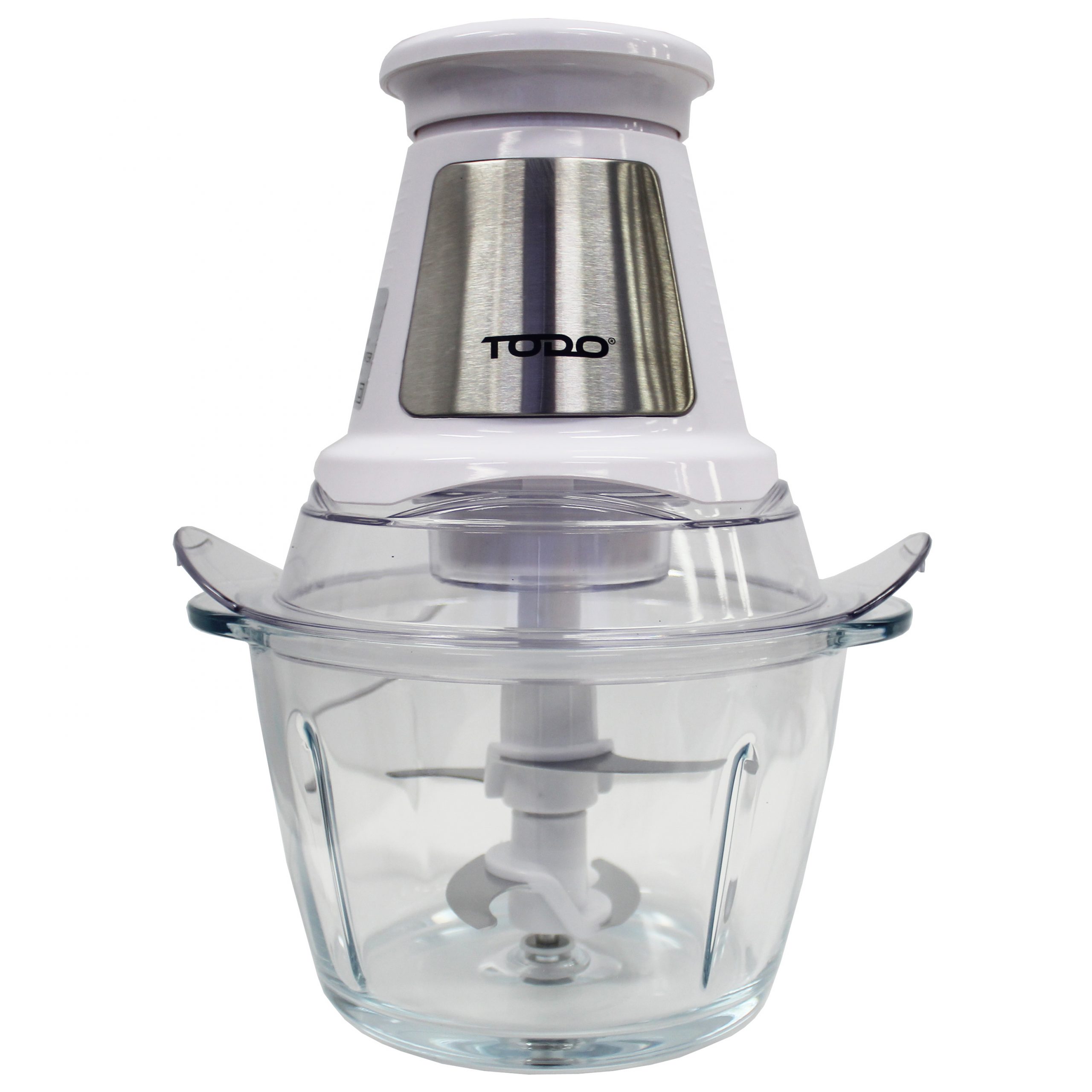 1.2L FOOD CHOPPER PROCESSOR 250W GLASS BOWL DUAL BLADE WHITE Buy Food
