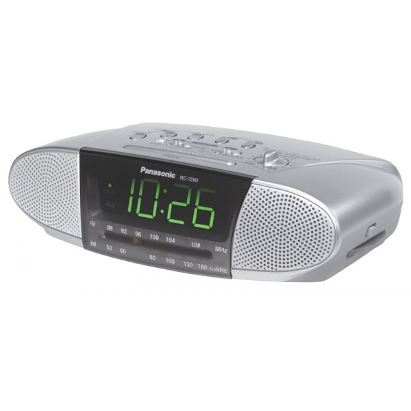 Panasonic Stereo Alarm Clock Radio Dual Alarm Rc7290 Buy Radios 648058